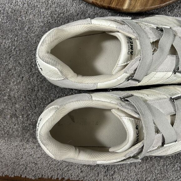 Perry Ellis America Strapple Men\'s Size 11 Grey Suede Casual Athletic Shoes Used main image 11